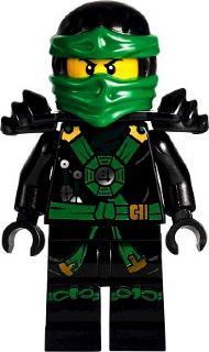 LEGO Minifigure-Lloyd - Round Torso Emblem, Armor-Ninjago-NJO167-Creative Brick Builders